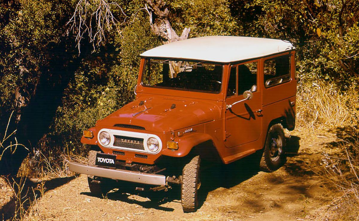 Toyota Land Cruiser through the years